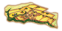 額田城跡イメージ図