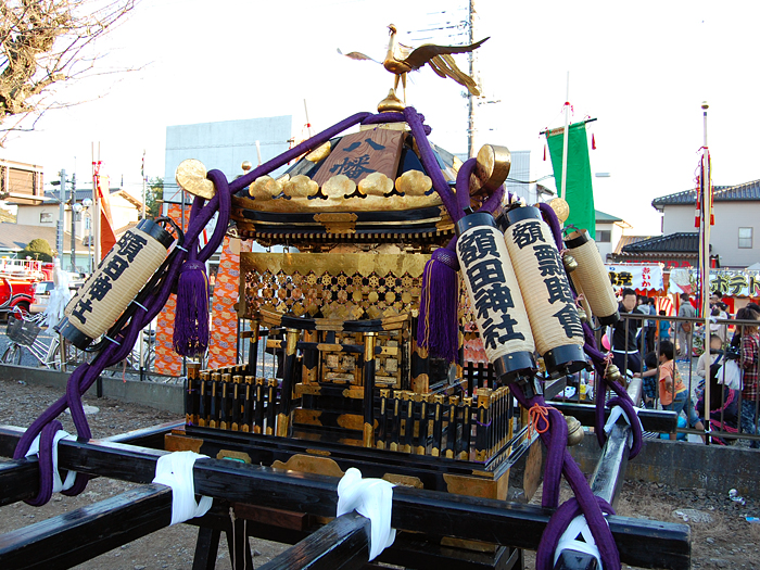 額田神社の神輿